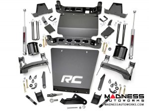 Chevrolet Silverado 1500 4WD Suspension Lift Kit w/ Cast Steel Control Arms & Premium N3 Shocks - 7" Lift